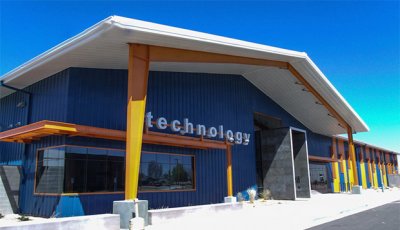 Steel Structure Commercial Storage Building For Shopping Mall