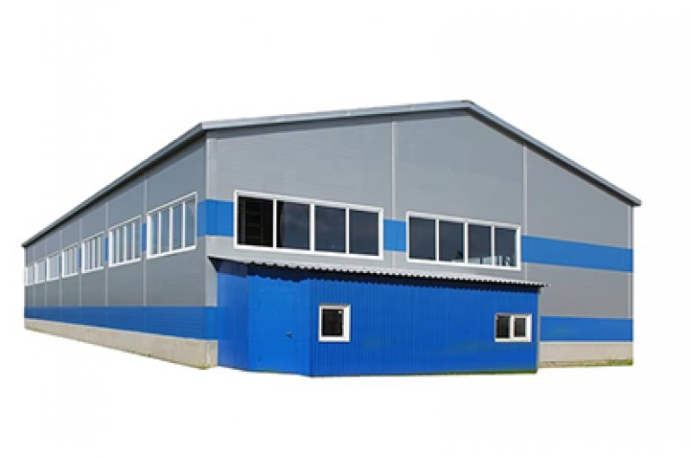 Free Design light Steel Structure Warehouse Prefabricated commercial metal frame building