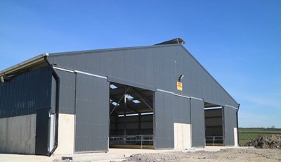 Pre Engineering Steel Structrue Cow Farm Barn