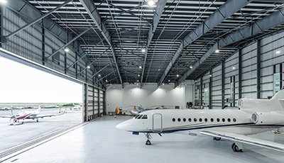 High Quality Prefabricated Steel hangar Construction