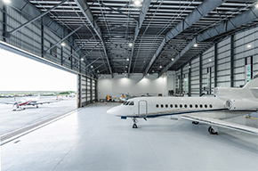 High Quality Prefabricated Steel hangar Construction
