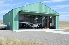High Quality Prefabricated Steel hangar Construction