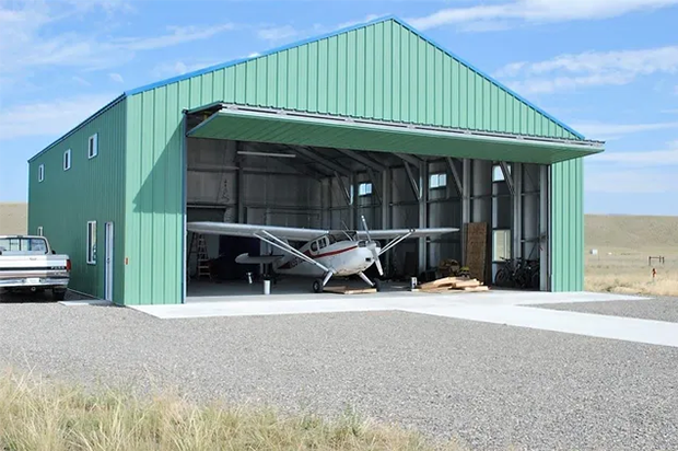 High Quality Prefabricated Steel hangar Construction