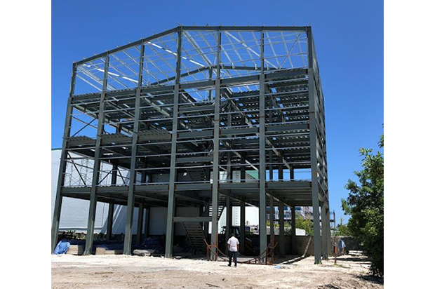 Prefabricated Modern Design Multi-Storey Steel Structure Office