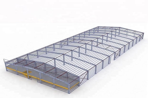 Philippines Design Pre-engineered steel structure warehouse
