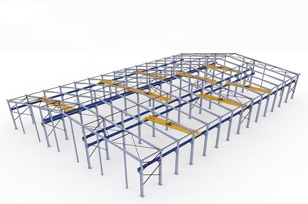 Philippines Design Pre-engineered steel structure warehouse