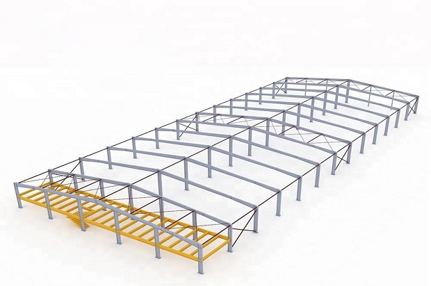 Philippines Design Pre-engineered steel structure warehouse