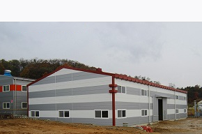 Factory steel structure shed building design metal