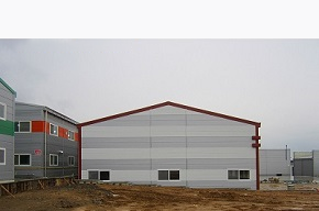 New style commercial prefabricated steel structure warehouse shed building