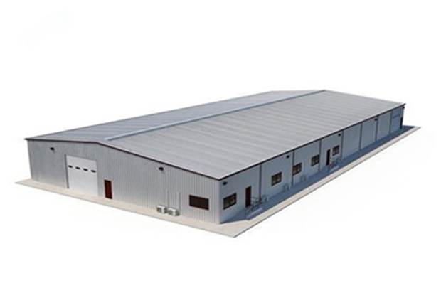 Light Gauge Steel Framing Prefabricated House / Factory / Shed Steel Structure Drawing