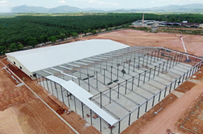 Free Design light Steel Structure Warehouse Prefabricated commercial metal frame building