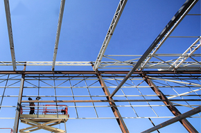 Free Design light Steel Structure Warehouse Prefabricated commercial metal frame building
