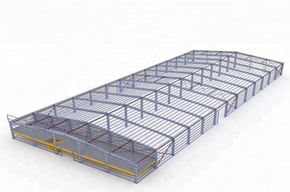 Philippines Design Pre-engineered steel structure warehouse