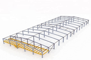 Philippines Design Pre-engineered steel structure warehouse