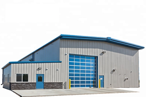 Low cost industrial shed light steel structure
