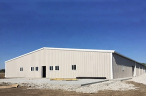 Low cost industrial shed light steel structure