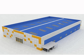 Shandong manufacture low cost light steel building