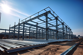 Steel Structure Construction Building Workshop Commercial for sale