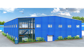 Steel Structure Construction Building Workshop Commercial for sale