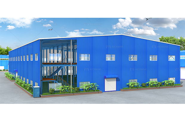 Steel Structure Construction Building Workshop Commercial for sale