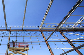 Prefabricated designed industrial steel structure shed commercial metal building