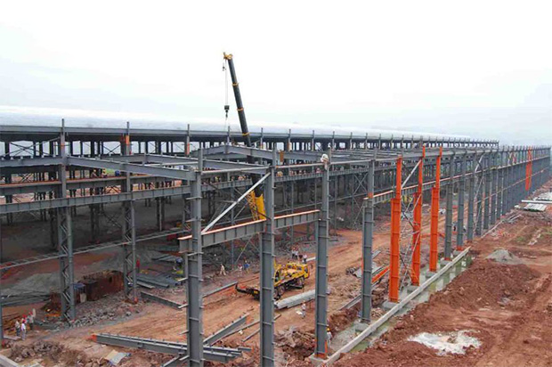 Pre engineered Multi Storey Steel Structure Building Design